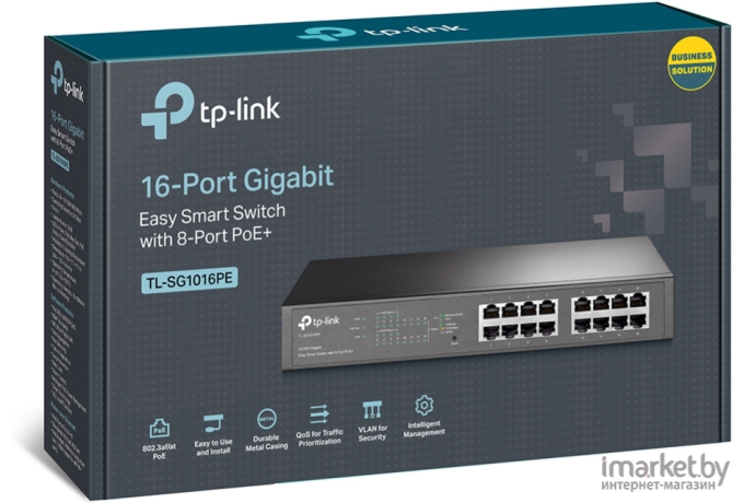 Коммутатор TP-Link TL-SG1016PE