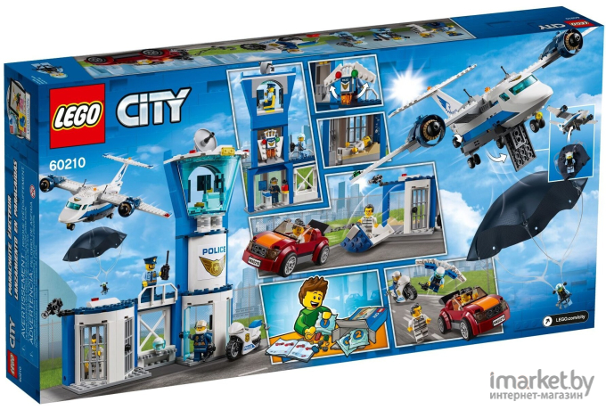 Конструктор LEGO City Police Воздушная полиция: авиабаза (60210)