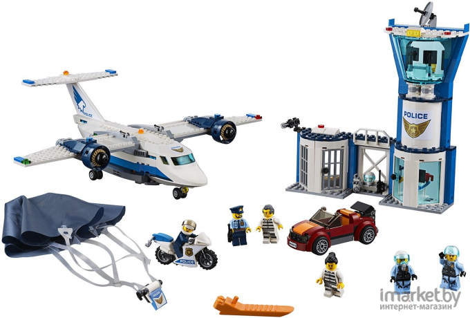 Конструктор LEGO City Police Воздушная полиция: авиабаза (60210)