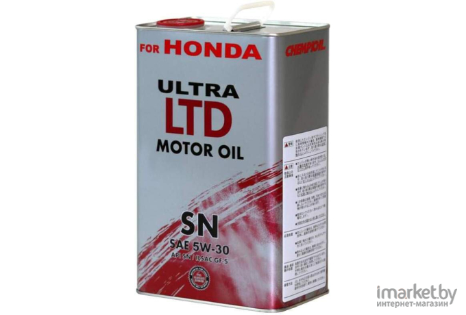 Моторное масло Honda Ultra LTD 5W30 SN / 0821899974 (4л)