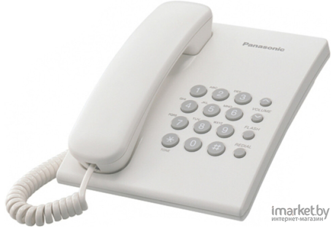 Проводной телефон Panasonic KX-TS2350CAW (белый)
