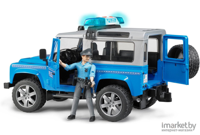 Автомобиль игрушечный Bruder Land Rover Defender Station Wagon 02-597