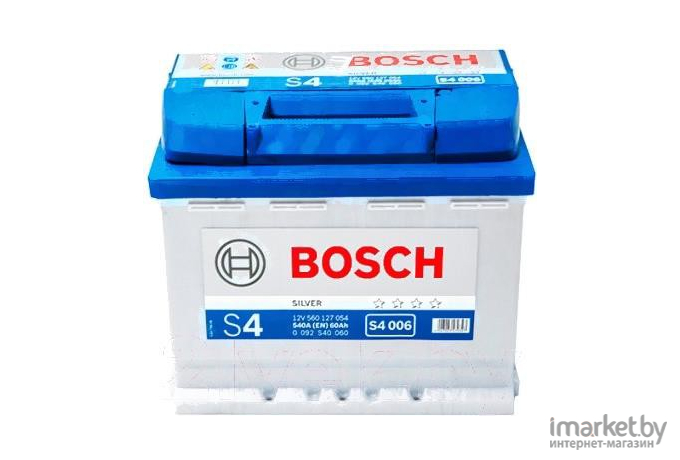 Автомобильный аккумулятор Bosch S4 006 560 127 054 / 0092S40060 (60 А/ч)