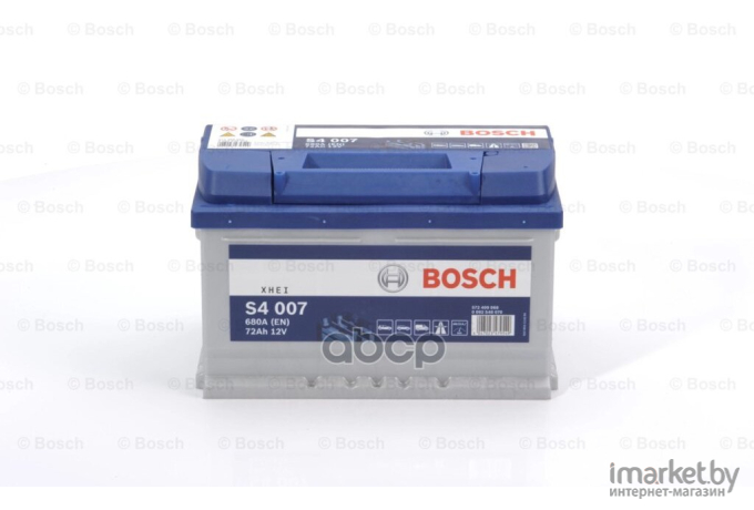 Автомобильный аккумулятор Bosch S4 007 572 409 068 / 0092S40070 (72 А/ч)