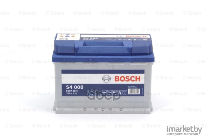 Автомобильный аккумулятор Bosch S4 008 574 012 068 / 0092S40080 (74 А/ч)