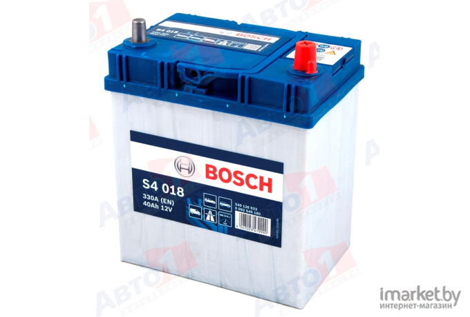 Автомобильный аккумулятор Bosch S4 018 540 126 033 JIS / 0092S40180 (40 А/ч)