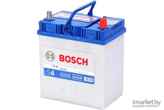 Автомобильный аккумулятор Bosch S4 018 540 126 033 JIS / 0092S40180 (40 А/ч)