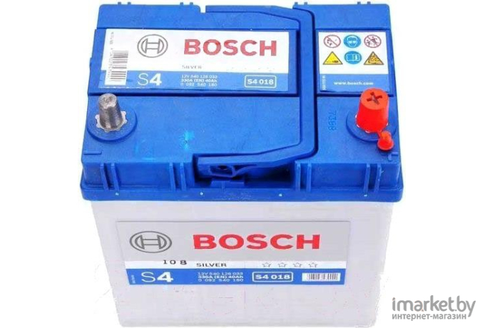 Автомобильный аккумулятор Bosch S4 018 540 126 033 JIS / 0092S40180 (40 А/ч)