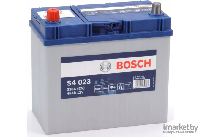 Автомобильный аккумулятор Bosch S4 023 545 158 033 / 0092S40230 (45 А/ч)