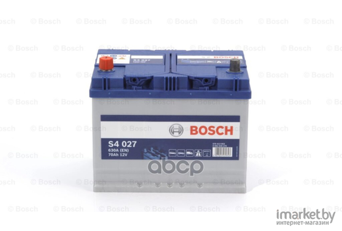 Автомобильный аккумулятор Bosch S4 027 570 413 063 JIS / 0092S40270 (70 А/ч)