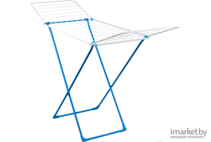 Сушилка для белья Ника 20 СБ2Г белый/голубой