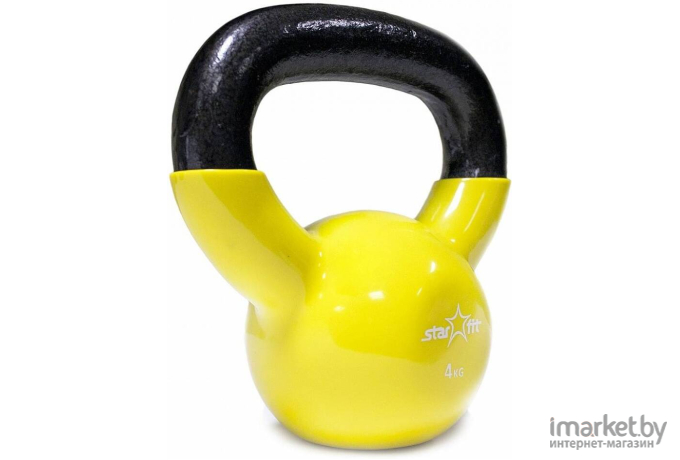 Гиря Starfit DB-401 4 кг желтый