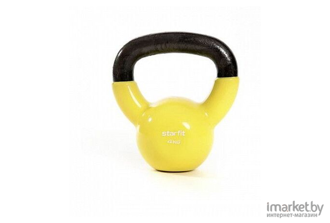 Гиря Starfit DB-401 4 кг желтый