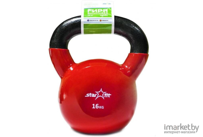 Гиря Starfit DB-401 16 кг красный