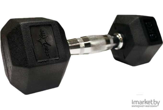 Гантель цельная Starfit DB-301 9 кг черный