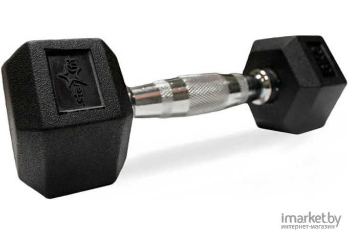 Гантель цельная Starfit DB-301 9 кг черный