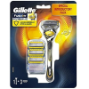 Набор косметики для бритья Gillette Fusion5 ProShield Chill бритва+3 сменных кассеты+подставка