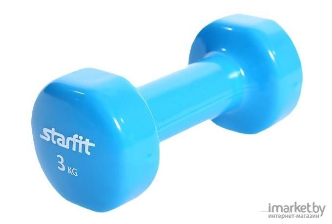 Гантель цельная Starfit  DB-101 3 кг синий