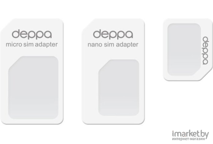 Адаптер Deppa Nanoµ sim card (74000)