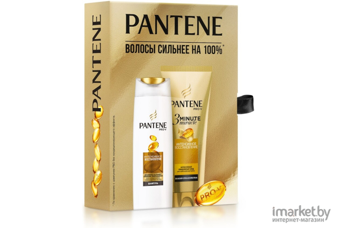 Наборы косметики PANTENE Aqua Light шампунь 250мл + бальзам 200мл