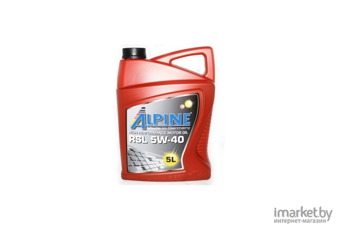 Моторное масло ALPINE PD Pumpe-Duse 5W40 / 0100162 (5л)