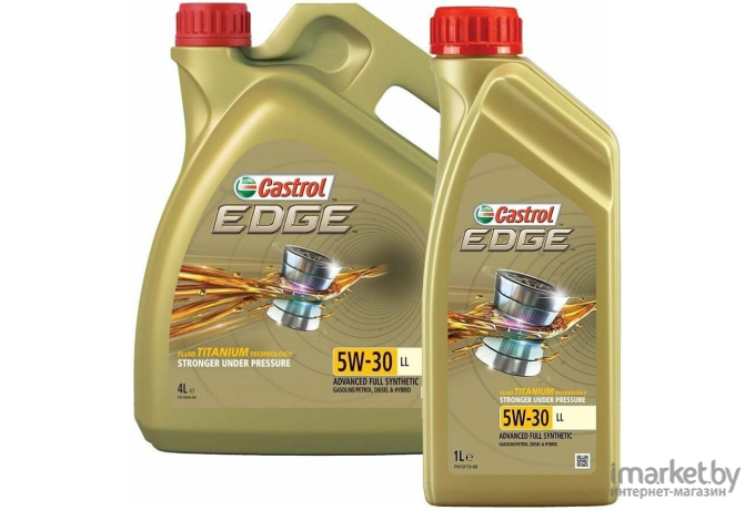 Моторное масло Castrol Edge 5W30 LL / 15669A (4л)