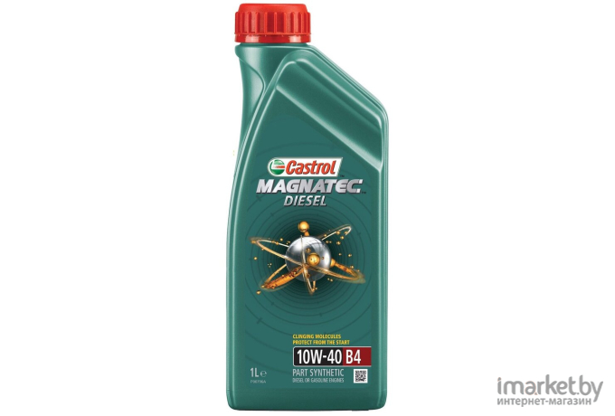 Моторное масло Castrol Magnatec Diesel 10W40 B4 / 156ED8 (4л)