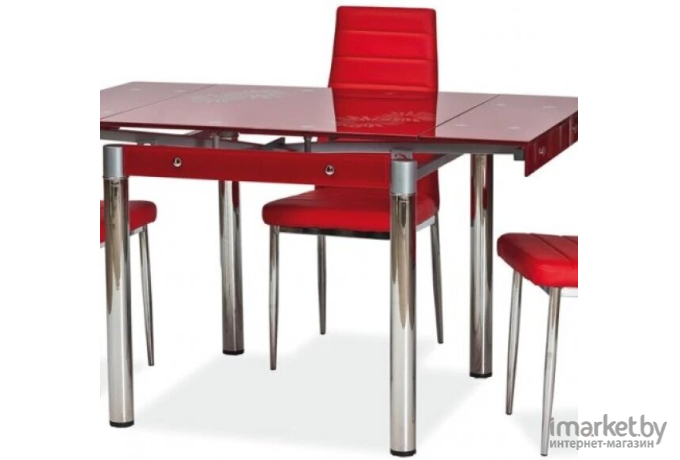 Обеденный стол Signal GD-082 (красный)