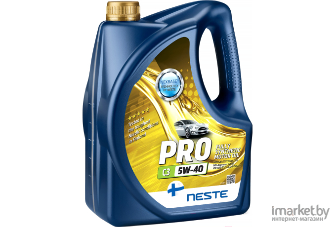 Моторное масло Neste Pro C3 5W40 / 117345 (4л)