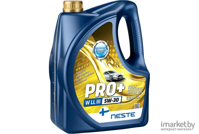 Моторное масло Neste Pro+ W LL III 5W30 / 117845 (4л)
