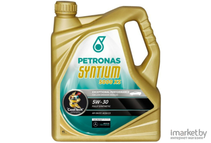 Моторное масло Petronas Syntium 5000 XS 5W30 / 18144019 (4л)