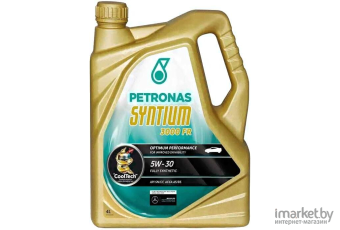 Моторное масло Petronas Syntium 3000 FR 5W30 / 18074019 (4л)