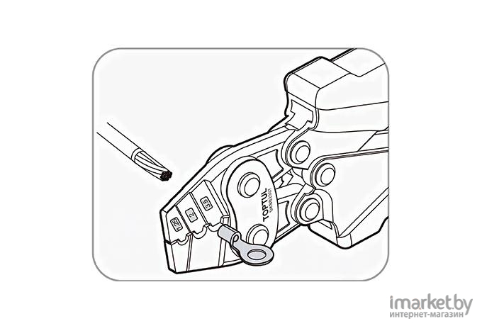 Инструмент обжимной универсальный Toptul DKBB2307