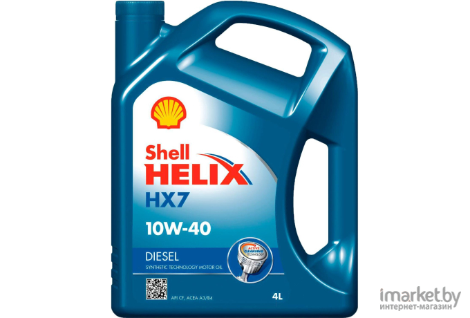 Моторное масло Shell Helix Diesel HX7 10W40 / 550046373 (4л)