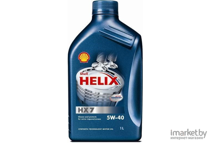 Моторное масло Shell Helix HX7 5W40 / 550046374 (1л)