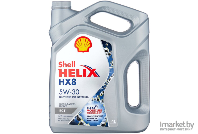 Моторное масло Shell Helix HX8 ECT 5W30 / 550048036 (1л)