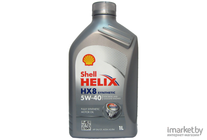 Моторное масло Shell Helix HX8 Synthetic 5W40 / 550046362 (4л)