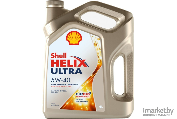 Моторное масло Shell Helix Ultra 5W40 / 550046361 (4л)