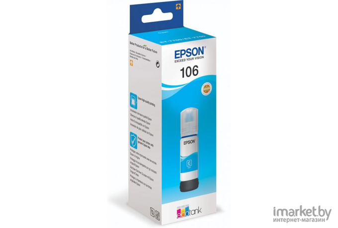 Контейнер с чернилами Epson 106 (C13T00R240)