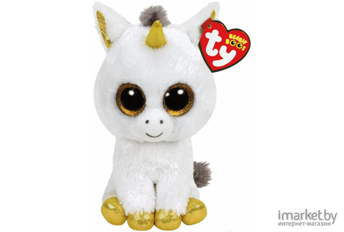 Мягкая игрушка TY Beanie Boos Единорог Pegasus (36179)