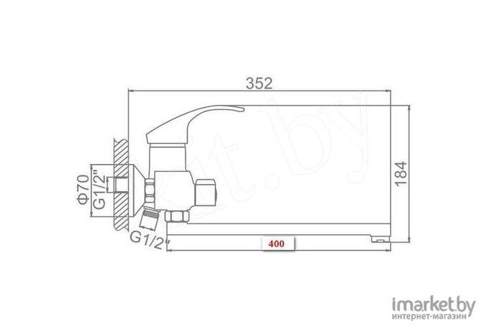 Смеситель Wisent W2203