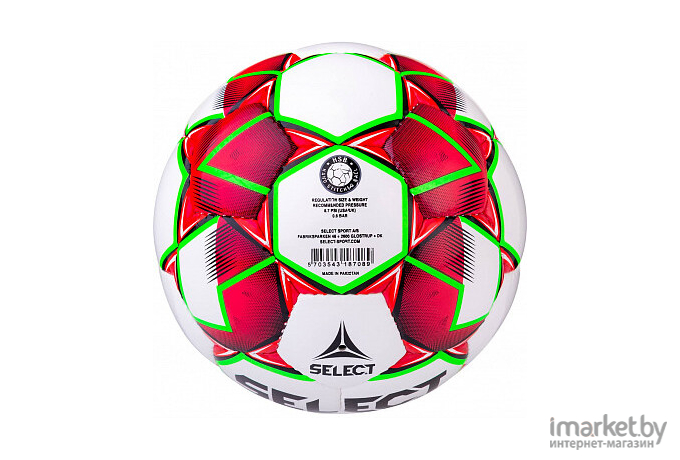 Мяч Select Futsal Samba (белый/желтый/зеленый)