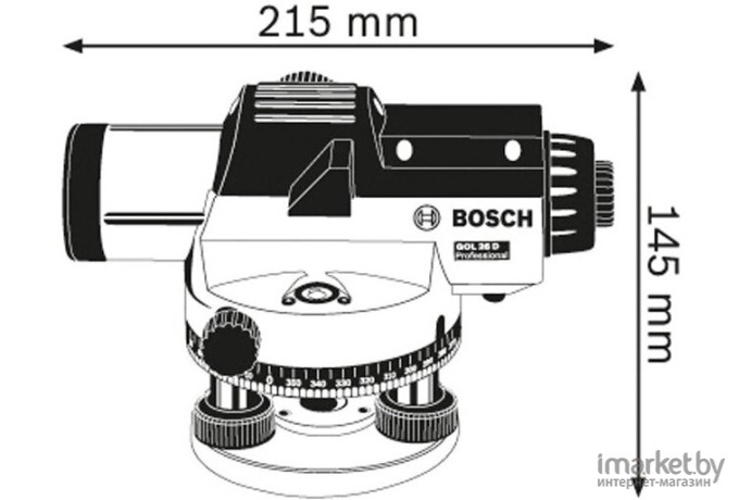 Нивелир Bosch GOL 26 D Professional (0.601.068.000)