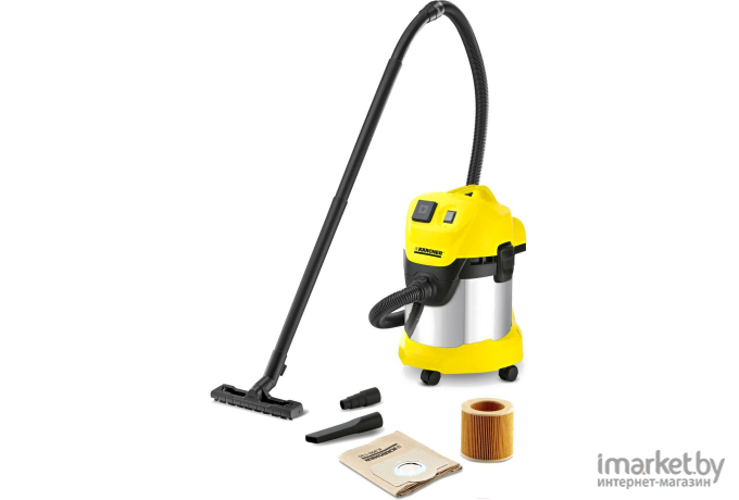 Пылесос Karcher WD 3 P Premium Yellow/Silver [1.629-891.0]