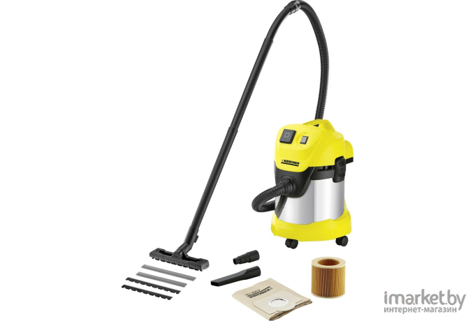 Пылесос Karcher WD 3 P Premium Yellow/Silver [1.629-891.0]