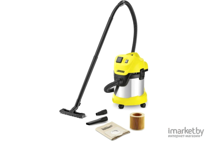 Пылесос Karcher WD 3 P Premium Yellow/Silver [1.629-891.0]