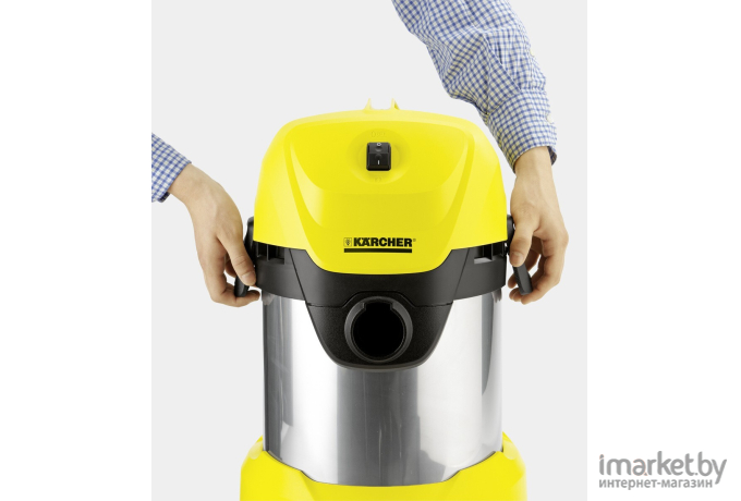 Пылесос Karcher WD 3 P Premium Yellow/Silver [1.629-891.0]