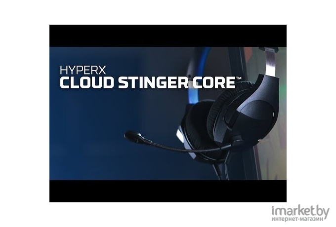 Наушники HyperX Cloud Stinger Core черный [HX-HSCSC-BK]