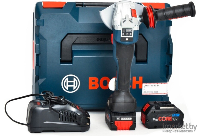 Угловая шлифмашина Bosch GWS 18V-10 SC Professional 06019G340D