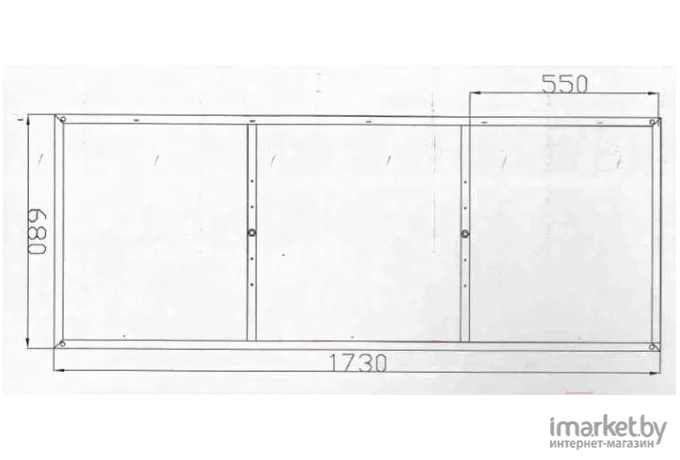 Каркас для ванны Cersanit Virgo K-RW-VIRGO180